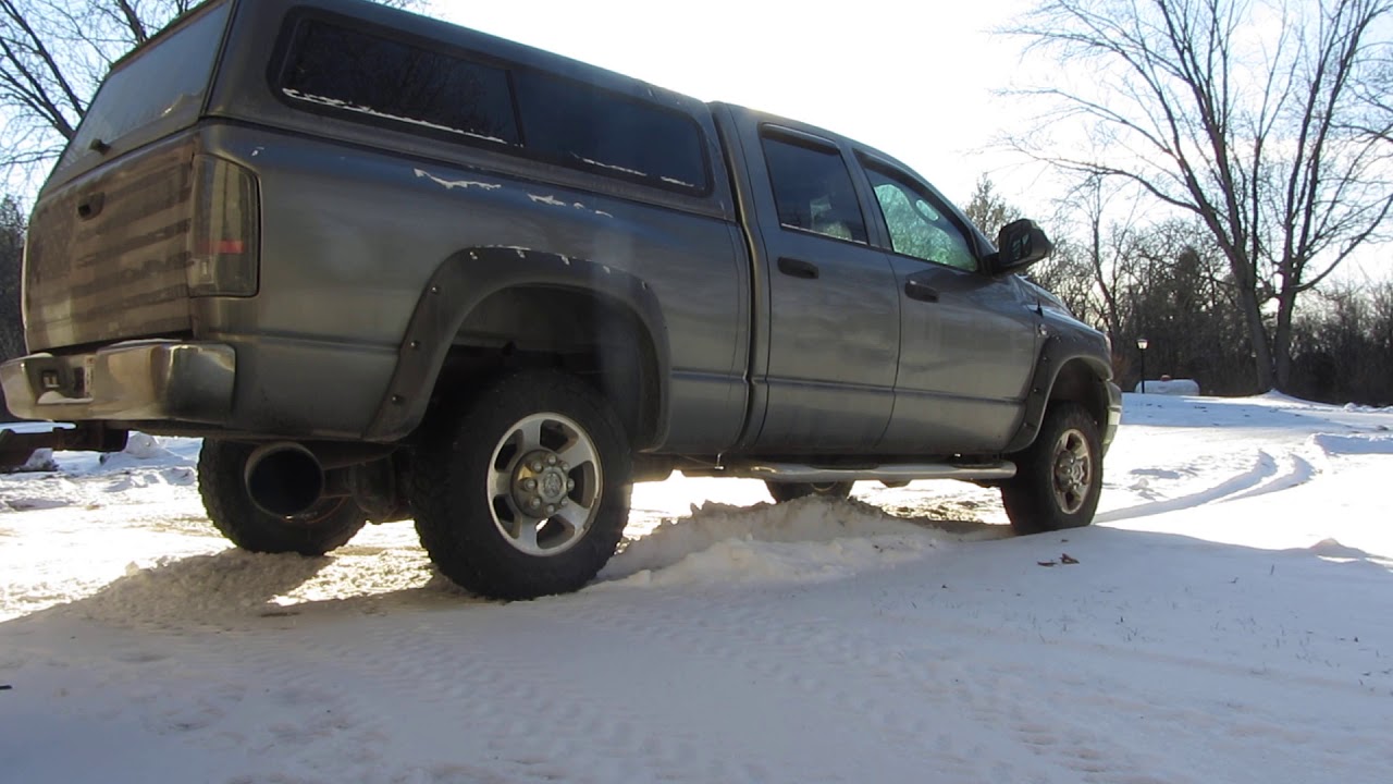 6.7 Cummins cold start with exhaust brake 14 Degrees YouTube