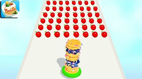 PANCAKE RUN NEW UPDATE ALL LEVELS MAX #80 GAMEPLAY WALKTHROUGH PART 22