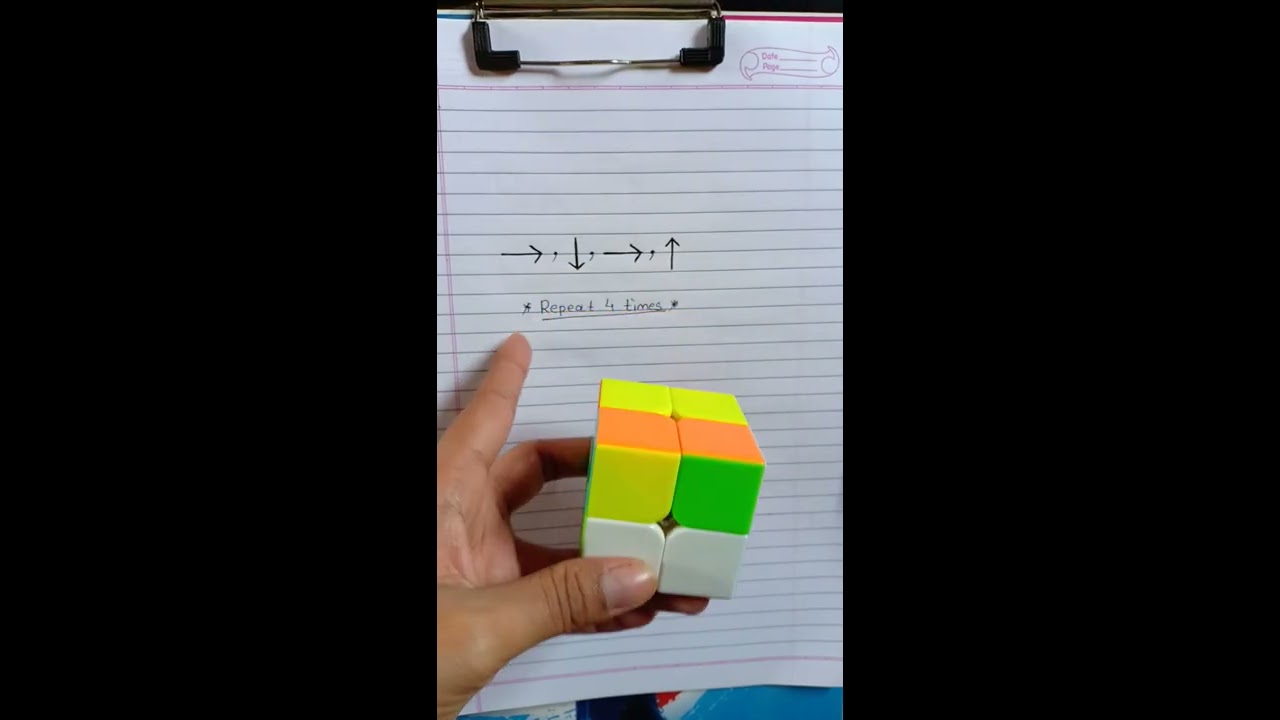 How To Solve The Rubik S Cube 2 Shorts