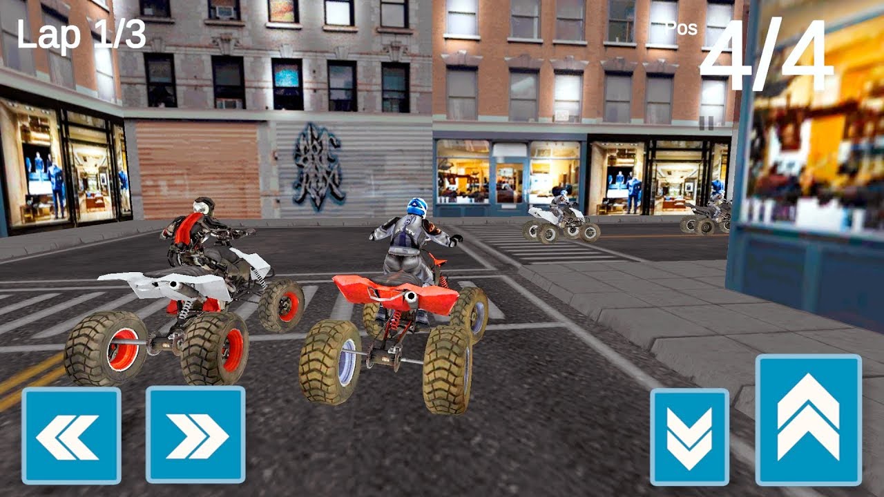 URBAN Quad Racing - quad bike racing Simulator - Gameplay Android games