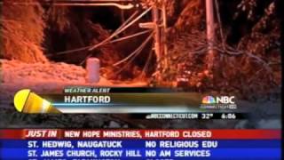 WVIT 2011 October Snowstorm Coverage (Part 3)
