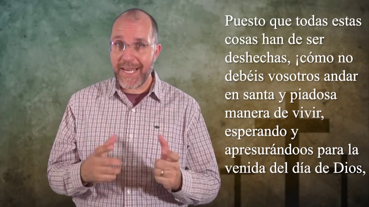 ¿A qué se refiere 2 Pedro cuando dice que los elementos se fundirán