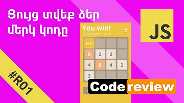 CodeReview #1 - 2048 Game