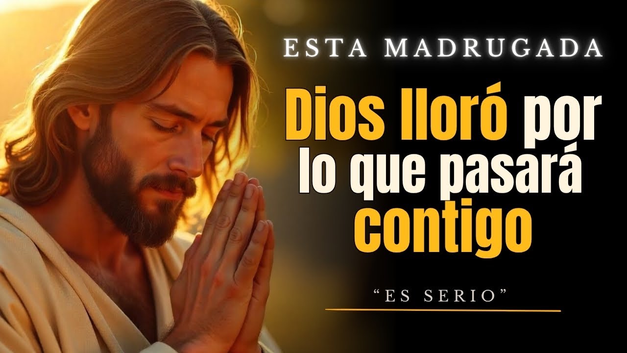 Urgente: Esta madrugada Dios lloró por lo que viene para ti - YouTube