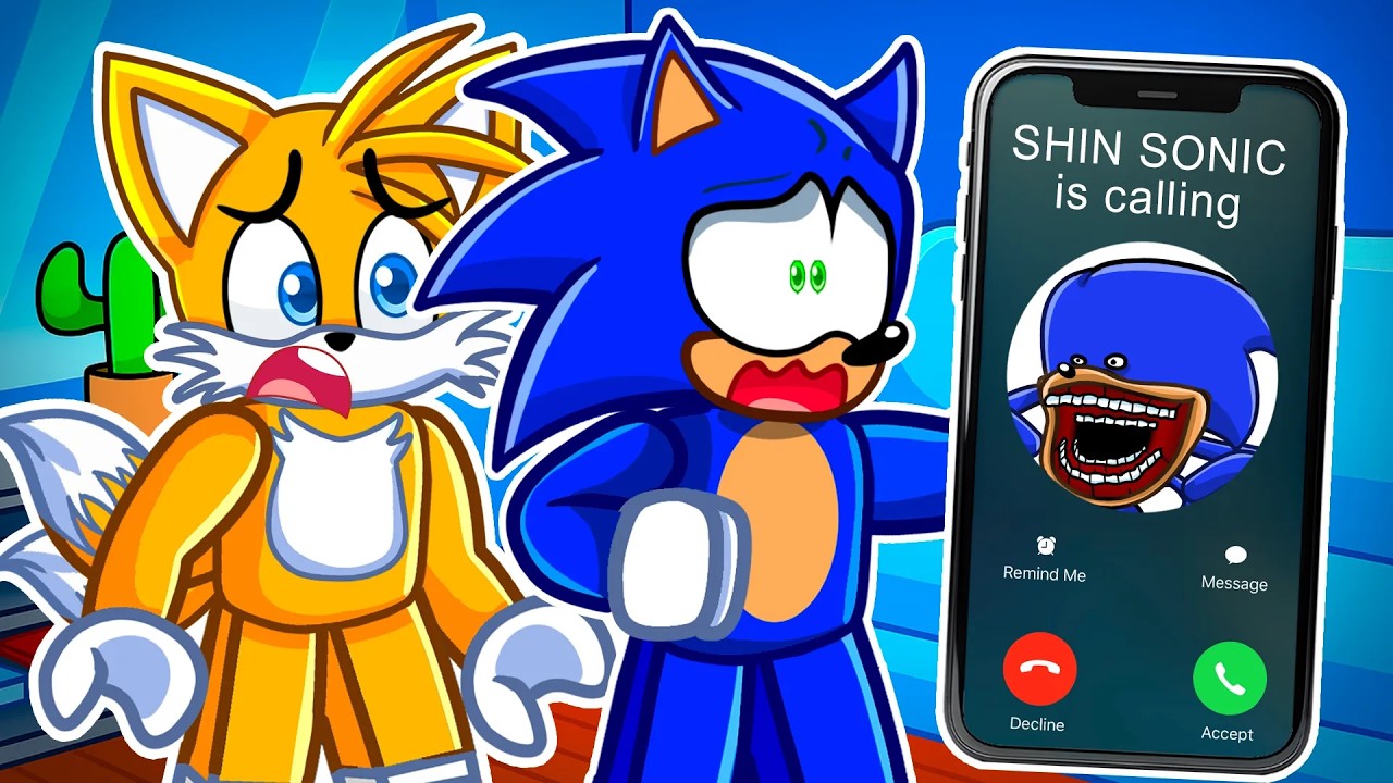 NEVER CALL SHIN SONIC at 3AM..(Roblox)