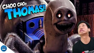 AWAL MULA CHOO CHOO CHARLES DARI VIDEO THOMAS INI!! React Thomas Spider Video [INDO] -Seram Cuy!! screenshot 5