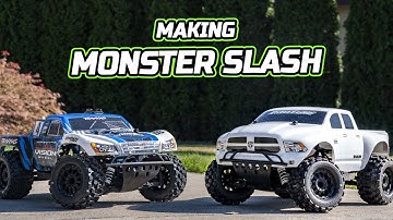 Traxxas Slash 4x4 to Monster Slash Ram 4x4