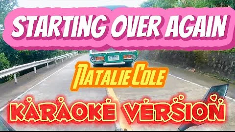 Starting Over Again | Natalie Cole | Karaoke Version