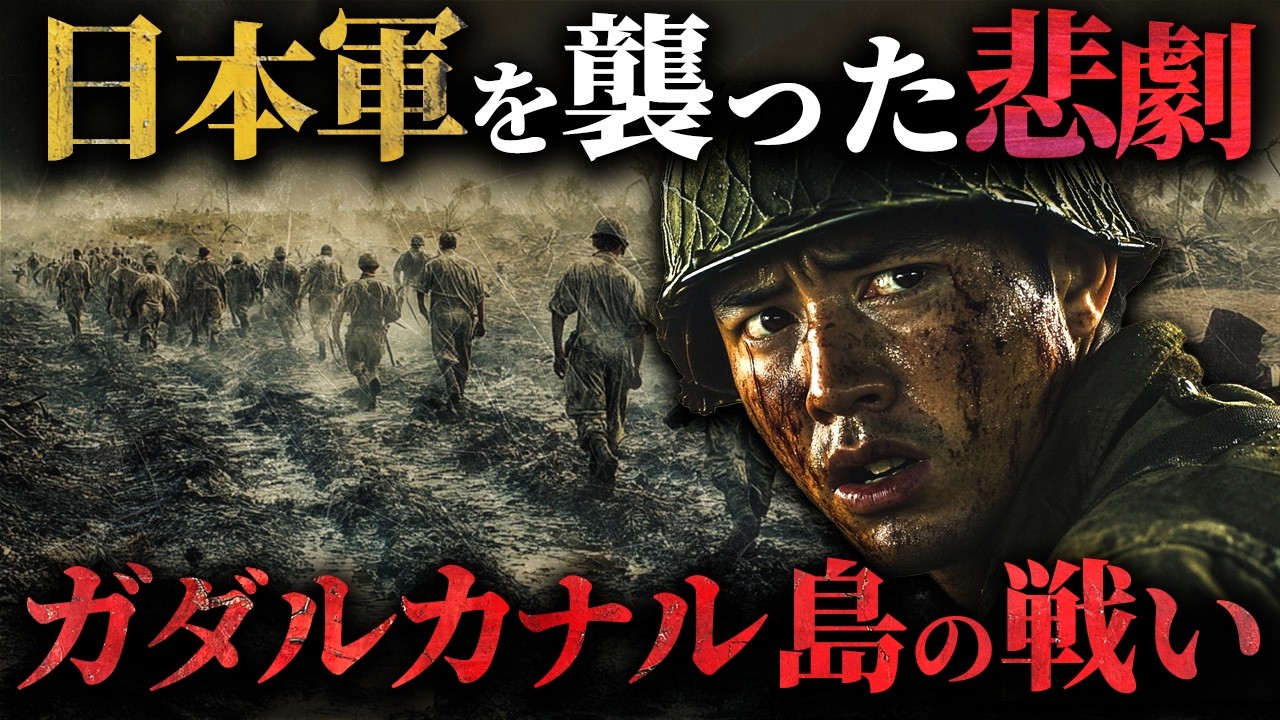 【地獄の戦場】ガダルカナル島の戦い…日本軍が直面した地獄とは？