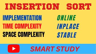 Insertion  Sort | Sorting algorithms | Gate | Net | kvs | Other exams
