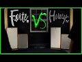 Klipsch Forte III vs. Heresy 4 - The first of many epic battles