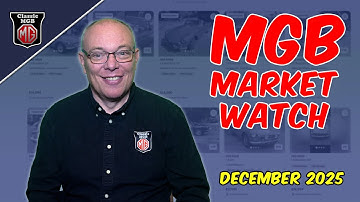 MGB MARKTANALYSE - DECEMBER 2025 | CLASSICMGB