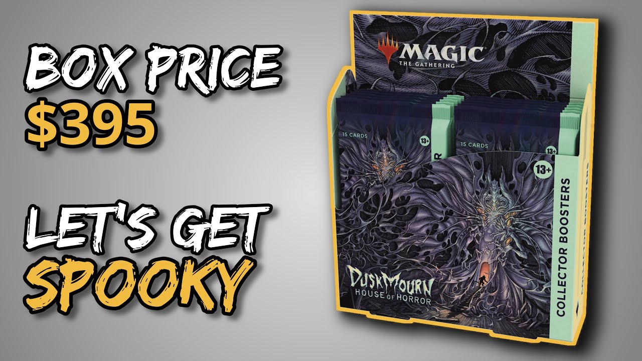 Opening a $395 Duskmourn House of Horror Collector Box 
