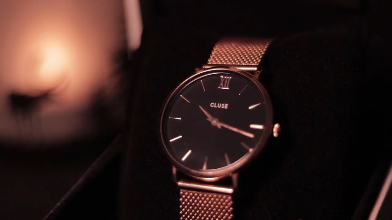 CINÉMATIQUE VIDÉO (montre CLUSE) - YouTube