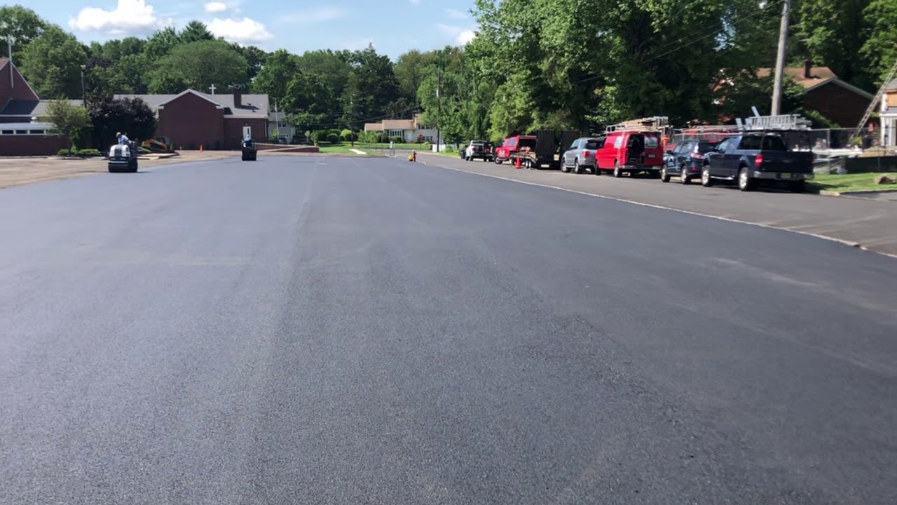 Commercial paving