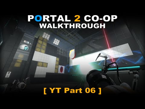 Portal 2 CO-OP walkthrough 06 ( No commentary ✔ ) Art Therapy #01