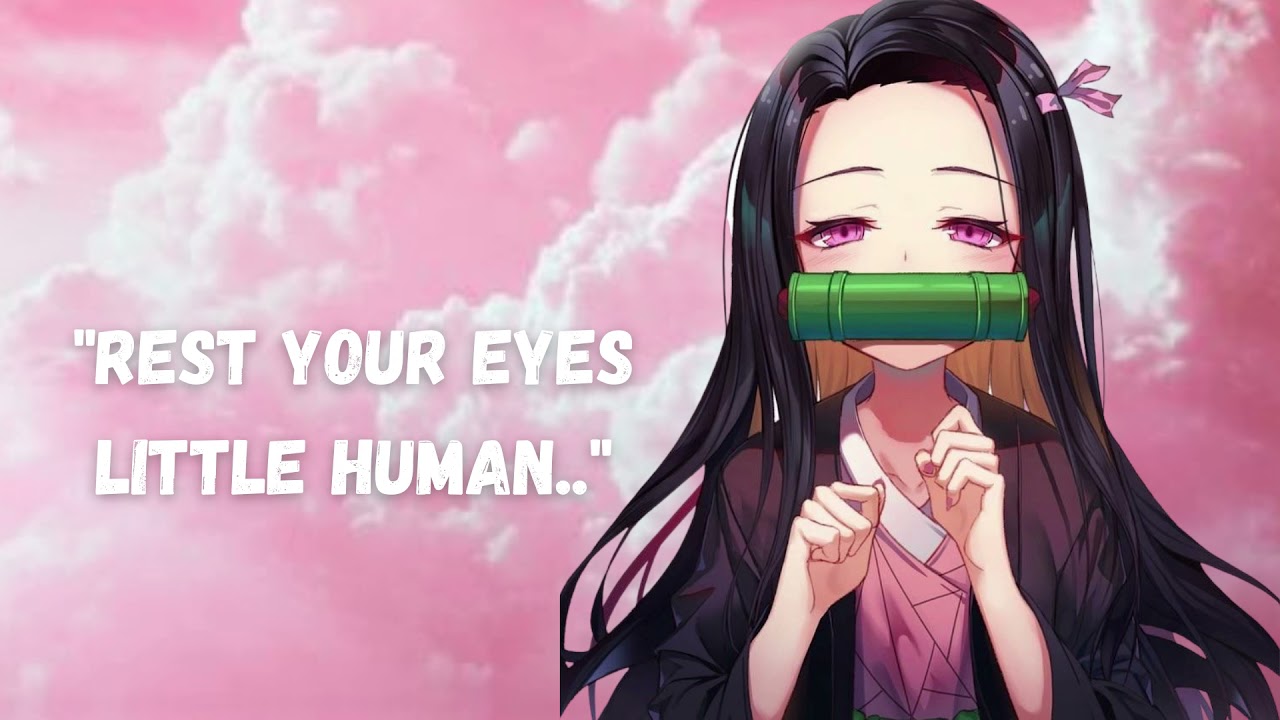 "The Sleepies.." Nezuko Kamado x Little Insomniac Listener(Little Space ASMR) Sleep Aid/Breathing