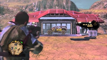 What the MOAB does in Red Faction Guerrilla