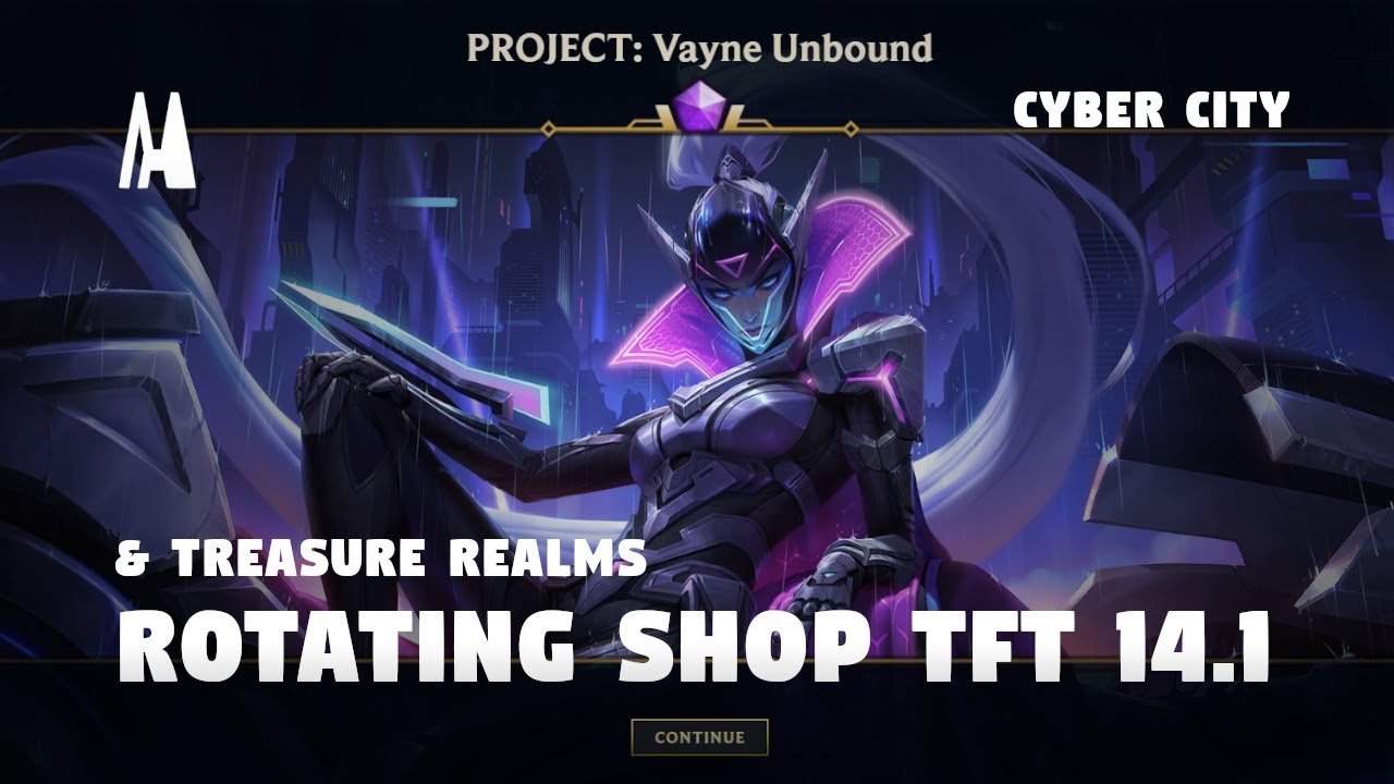 TREASURE REALMS & ROTATING SHOP | TFT 14.1 - YouTube