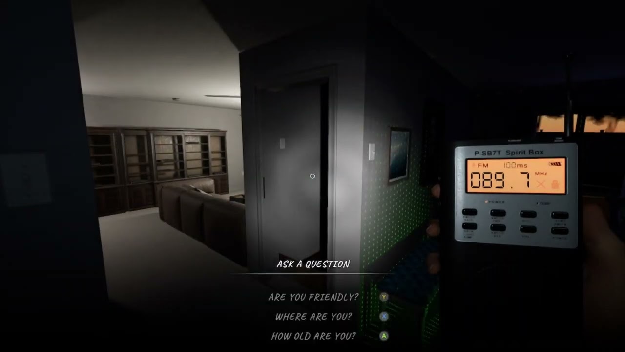 Phasmophobia - Spirit Box Response