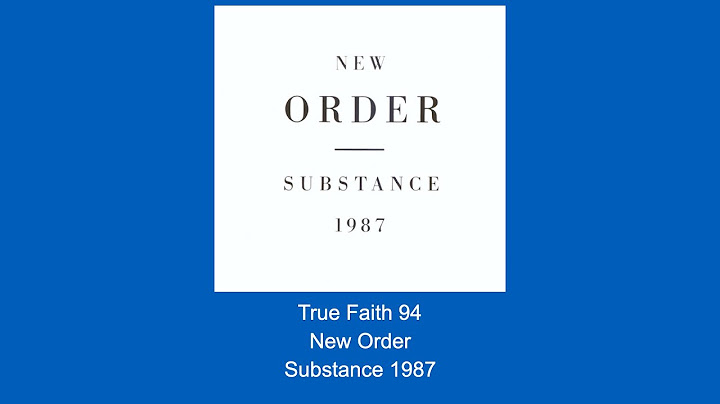 True Faith Instrumental version - Instrumental performance video thumbnail