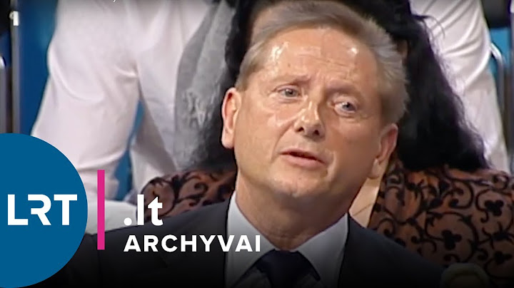 Vladimiro Romanovo atvejis iš 2012 m. Seimo rinkimų debatų. #LRTarchyvai