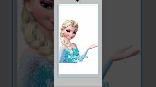 Transforming Elsa ❄️🥹 #digitalart #art #elsa #frozen #shorts #viral #trending
