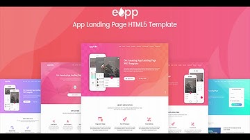 eApp - 5 in 1 App Landing Page | Themeforest Website Templates and Themes