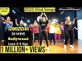 30 mins beginners workout  lose 35 kgs in 1 month  bollywood dance workout  2023 viral songs