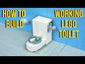 How To Build A Working Lego Toilet - Actually Flushes!