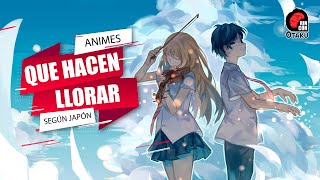 ANIMES QUE HACEN LLOR@R SEGÚN LOS JAPONESES | Rincón Otaku
