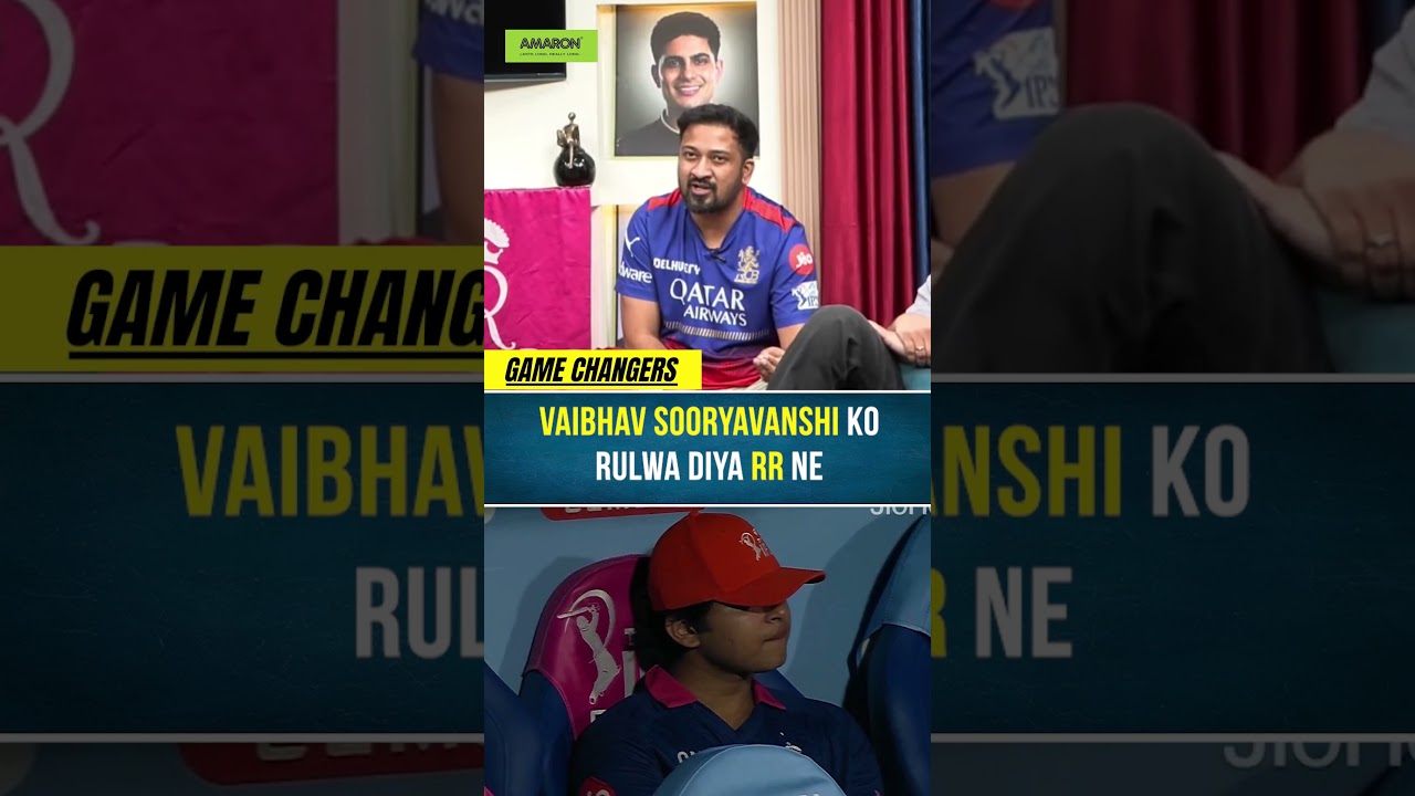 VAIBHAV SOORAVANSHI KO RR NE RULWA DIYA. #ipl2026 #vaibhavsooryavanshi