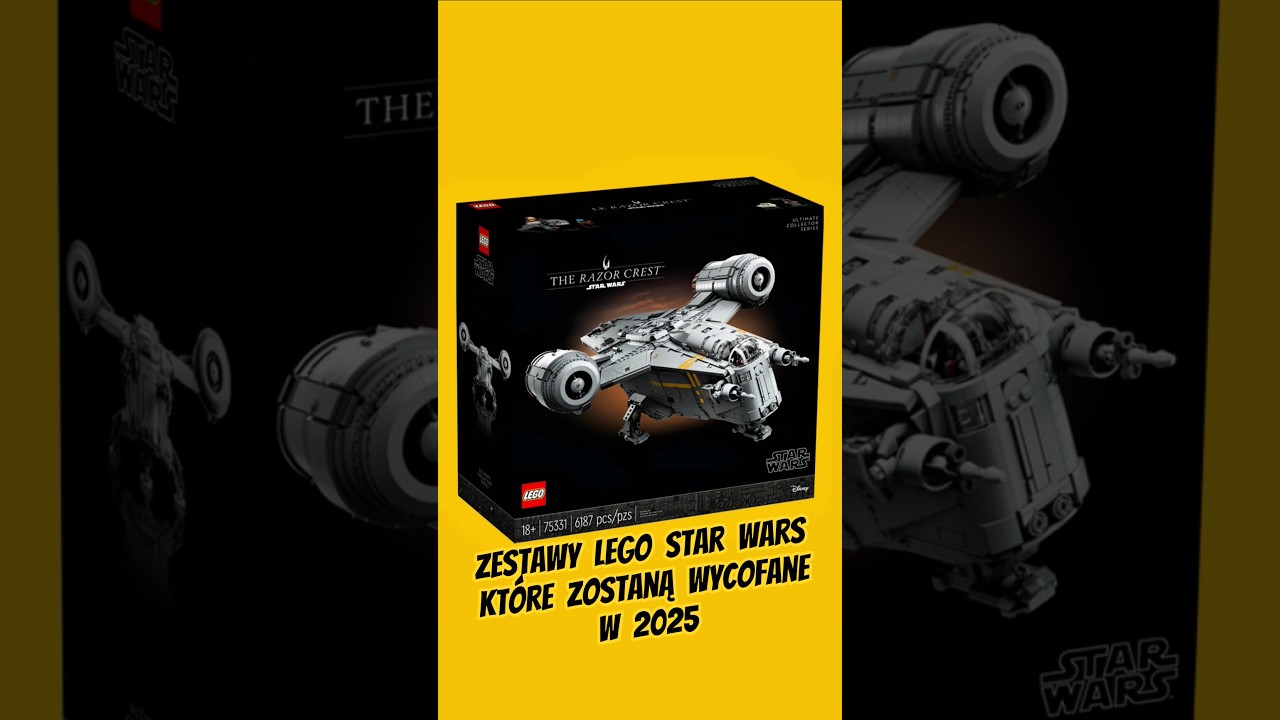Zestawy LEGO Star Wars które zostaną wycofane z produkcji do końca 2025