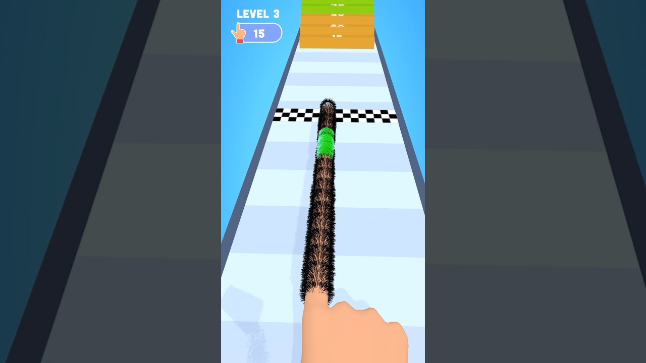 Long Clean Finger Run#shorts #games #gaming #shortsfeed