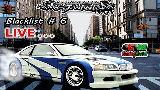 Need For Speed Most Wanted Live Gameplay Blacklist 06