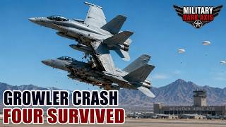 EA-18G Growler Midair Collision: How Four Aviators Survived the Impossible