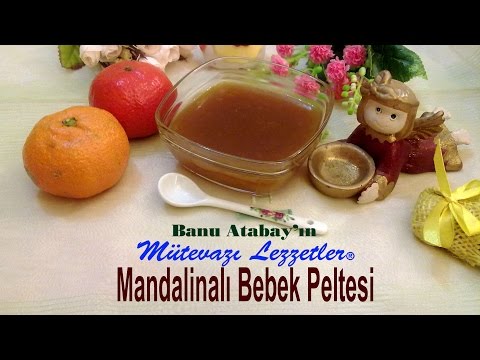 Mandalinalı Bebek Peltesi (Bebek Mama Tarifleri)