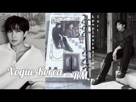 VougueKorea x RM | Kpopjournal with me