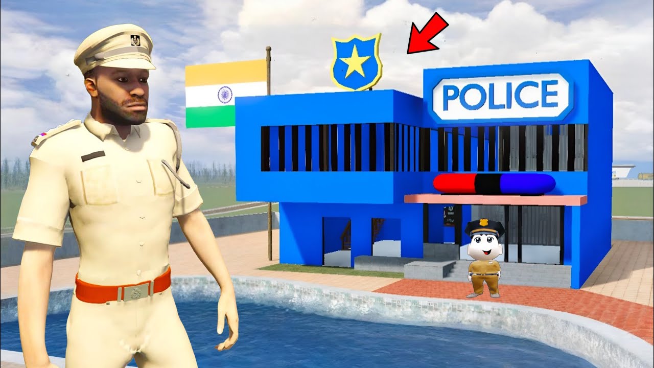 FRANKLIN BECOME INDIAN POLICE OFFICER IN GTA 5