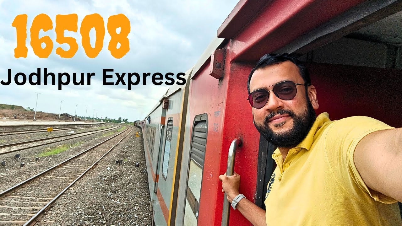 16508 Jodhpur Exp - Bangalore To Satara Maharashtra- #indianrailways #
