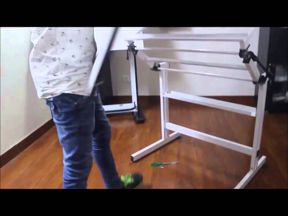 Installation of Drawing Board Stand and using Parellel Bar YouTube