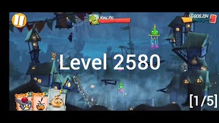 Angry Birds 2 level 2580 [Alternative solutions]