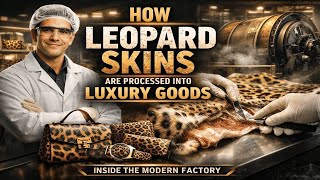 How Leopard Skins Are Processed Into Luxury Goods Today: Inside the Modern Factory