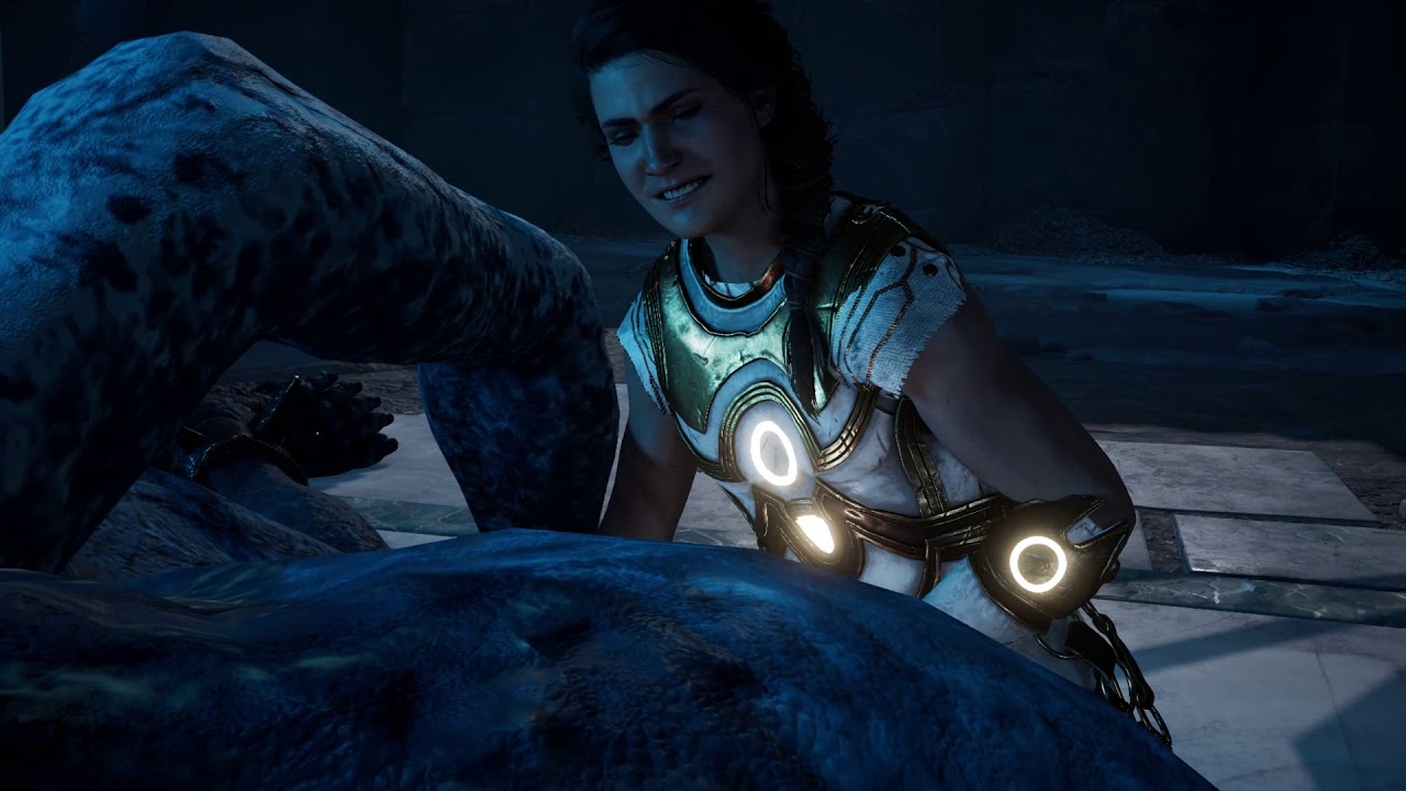 Kassandra destroys Atlantis | Assassin's Creed Odyssey: The Fate of Atlantis (DLC Ending)