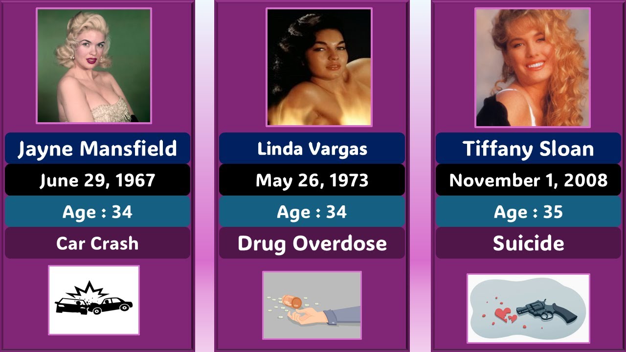 Playboy Playmates Who Tragically Died Young