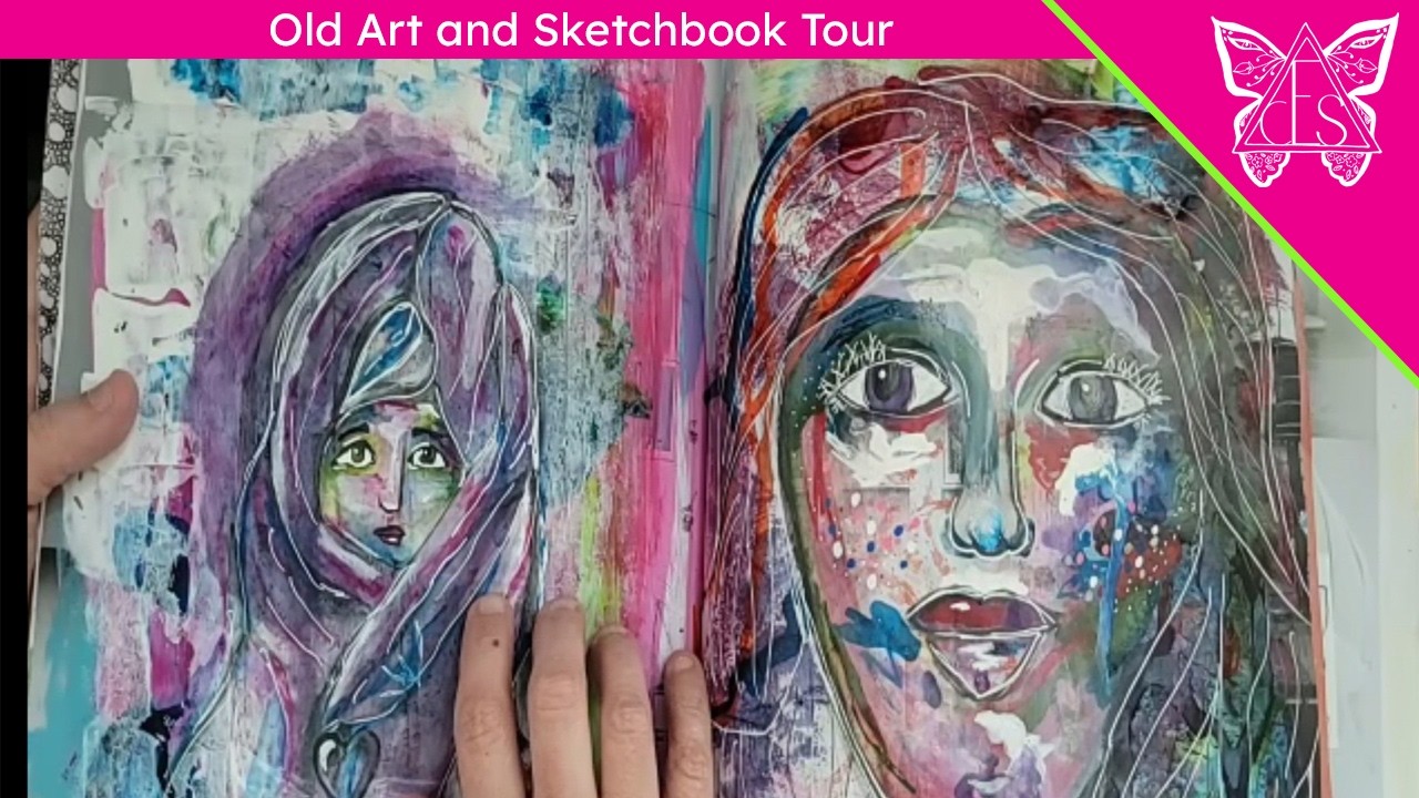 Old Sketchbook Tour: Finding My Roots While Packing (Archaeology of an Artist)