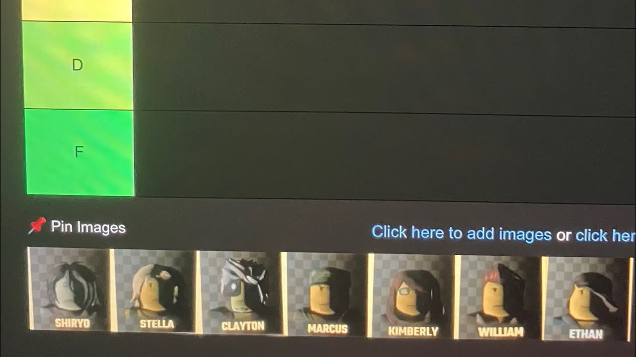 Roblox Route 06 character tier list (solo round)