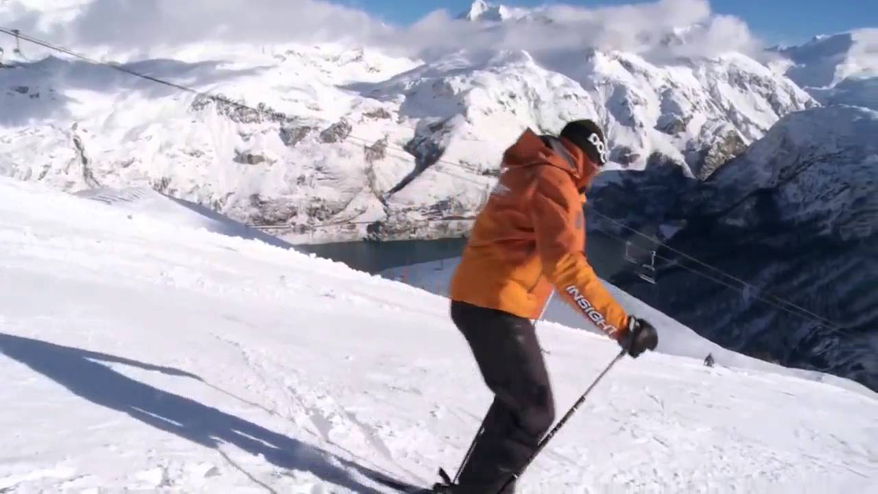 ★Карвинг Лыжи★ Урок 26 Тренировка стойки в горных лыжах - YouTube