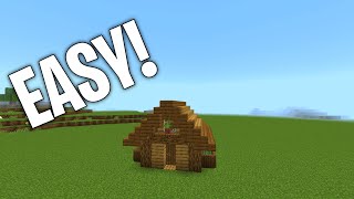 Minecraft Simple Survival House Tutorial!
