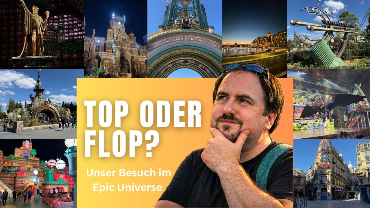 Epic Universe – Next Level oder epischer Flop? | Unser Besuch in Orlandos neuestem Freizeitpark